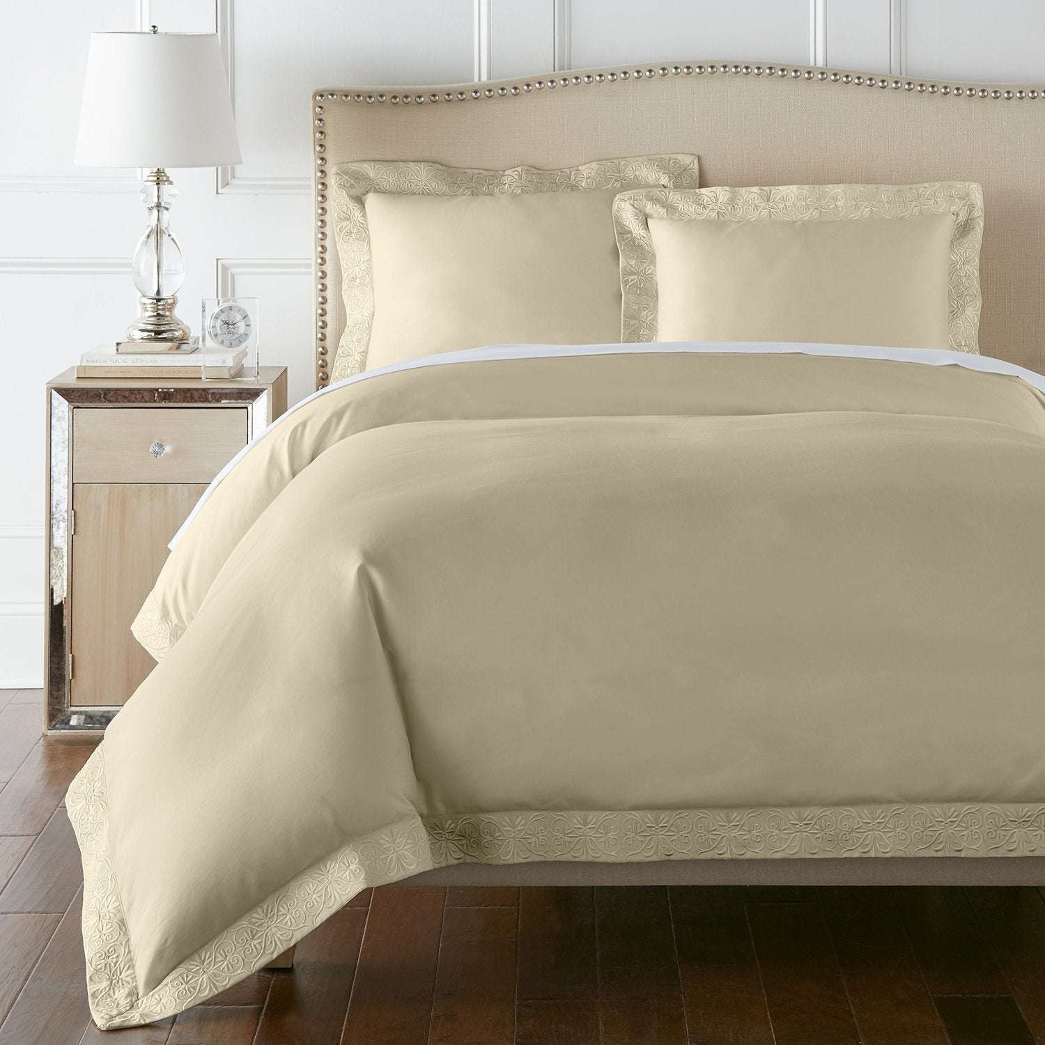 Ariane Duvet Cover Set | 100% Certified Giza Egyptian Cotton Duvet Covers By Pure Parima