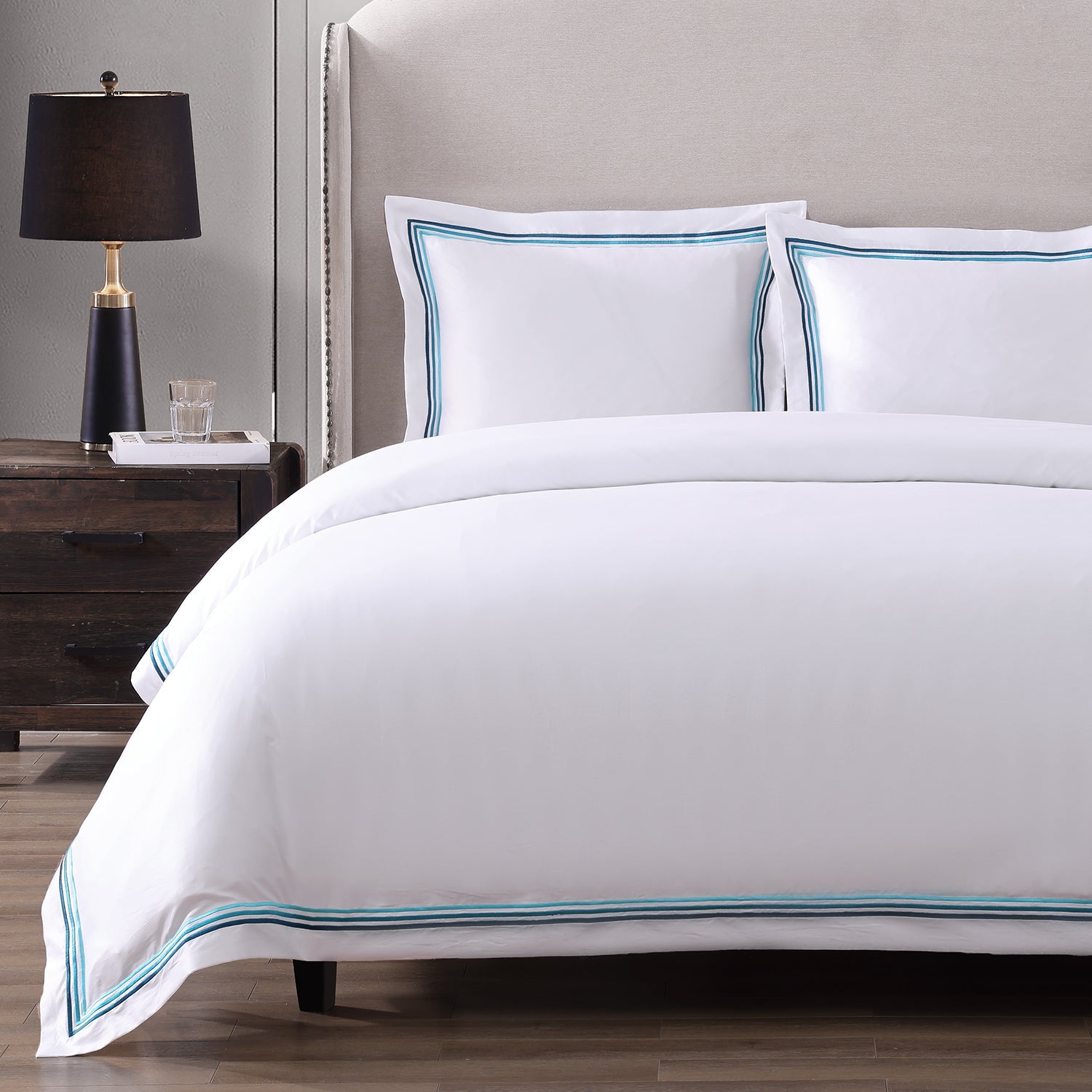 Triple Luxe Sateen Duvet Cover Set | Hotel Collection Duvet Covers By Pure Parima