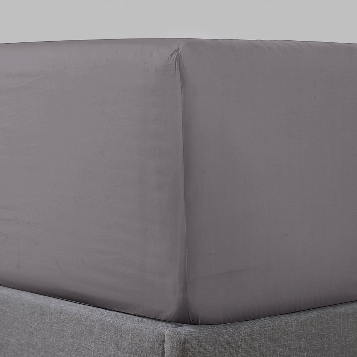 Sateen Fitted Sheet | 100% Certified Giza Egyptian Cotton Separate By Pure Parima
