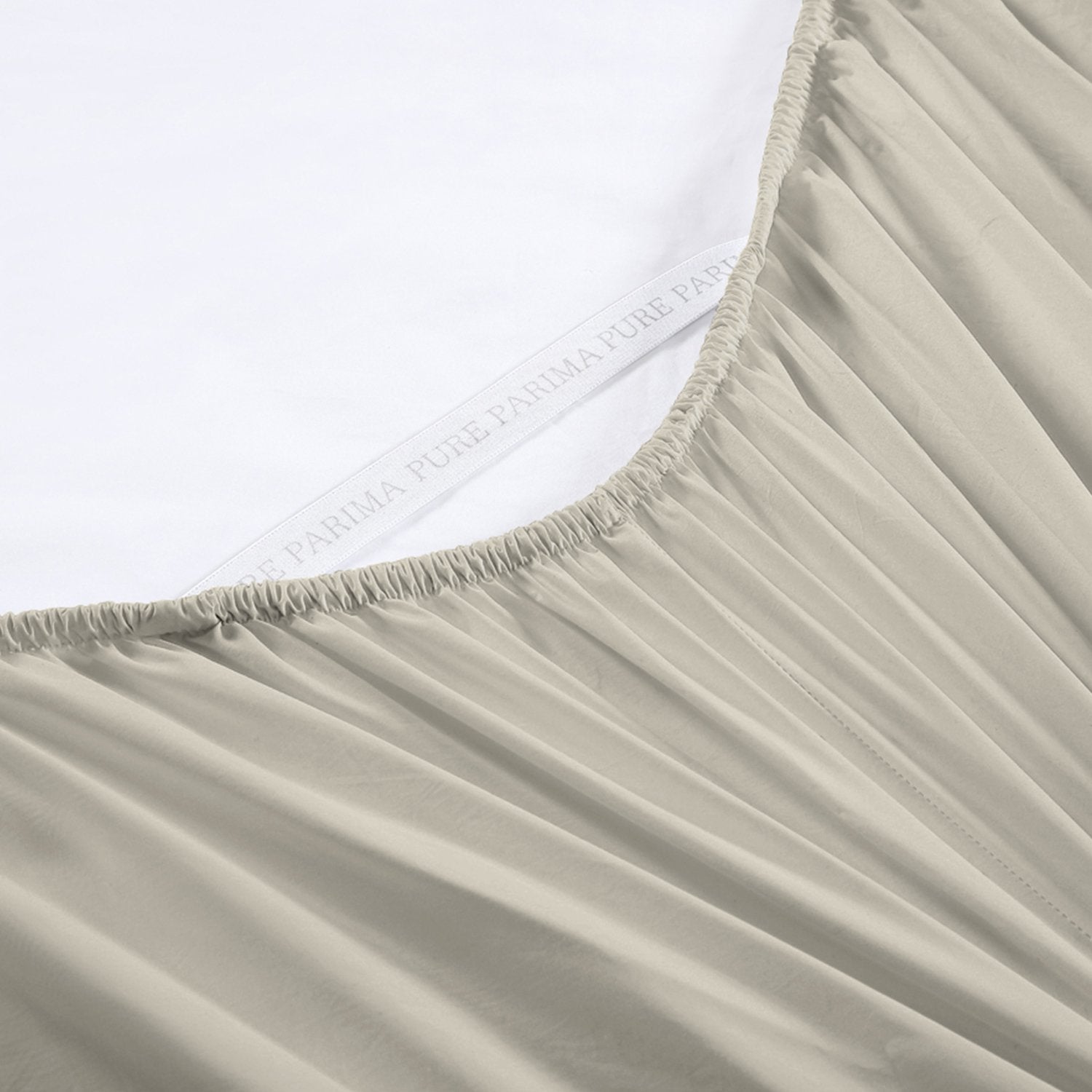 Sateen Fitted Sheet | 100% Certified Giza Egyptian Cotton Fitted Sheet By Pure Parima