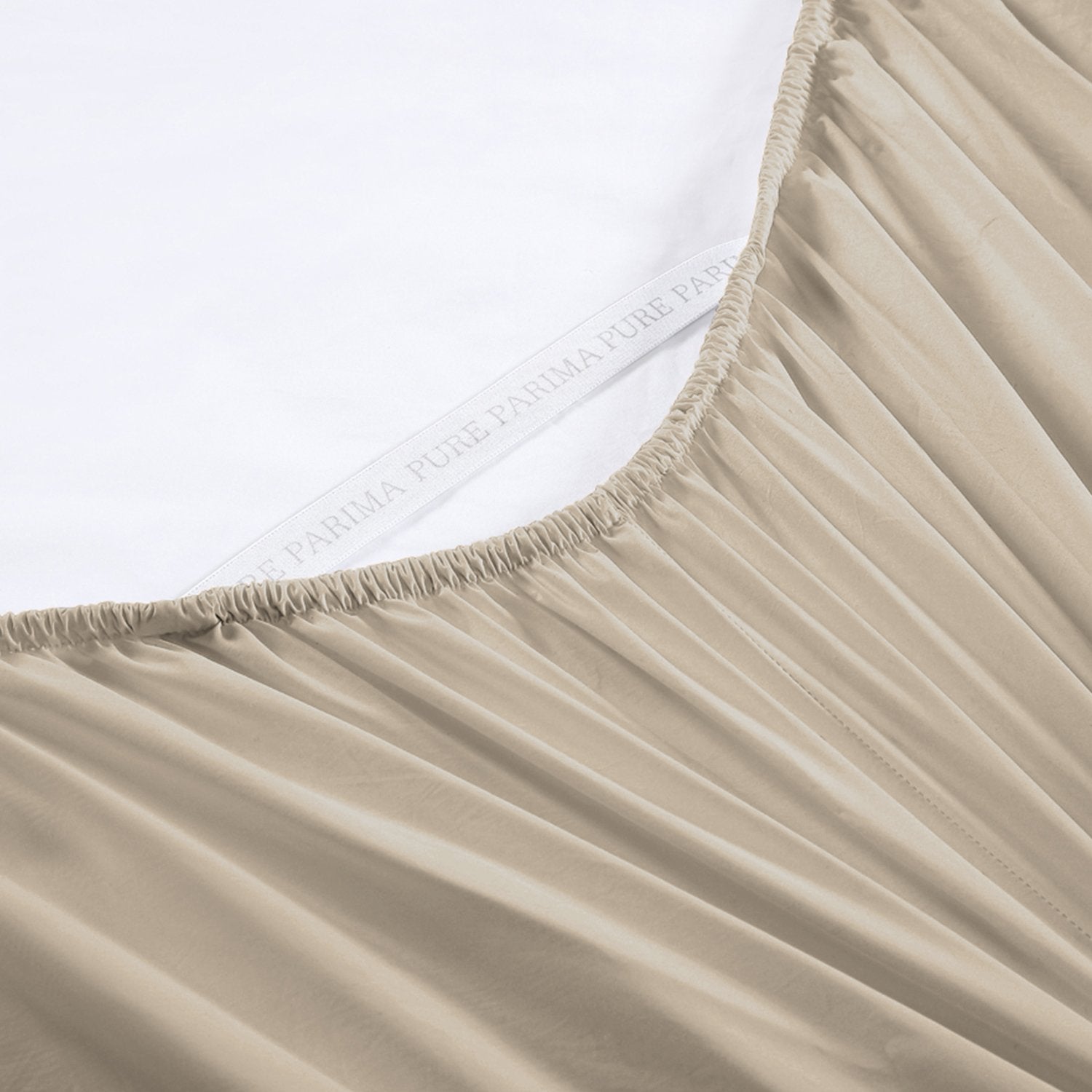 Sateen Fitted Sheet | 100% Certified Giza Egyptian Cotton Fitted Sheet By Pure Parima