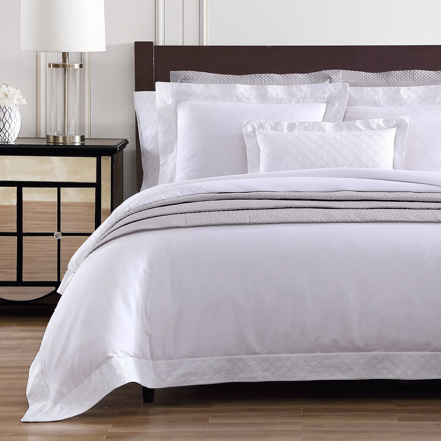 Diamond Quilted Coverlet Set Coverlet By Pure Parima