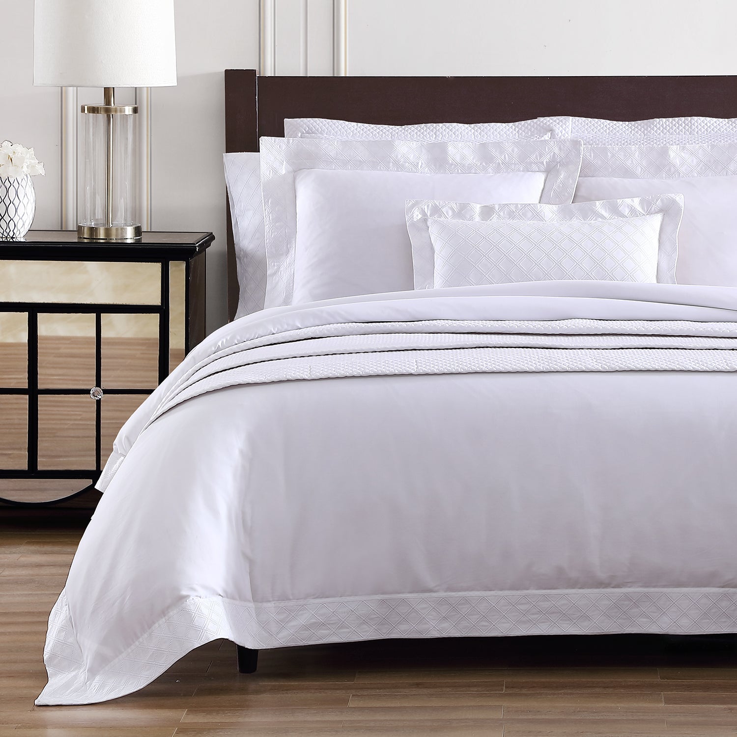 Diamond Quilted Coverlet Set Coverlet By Pure Parima