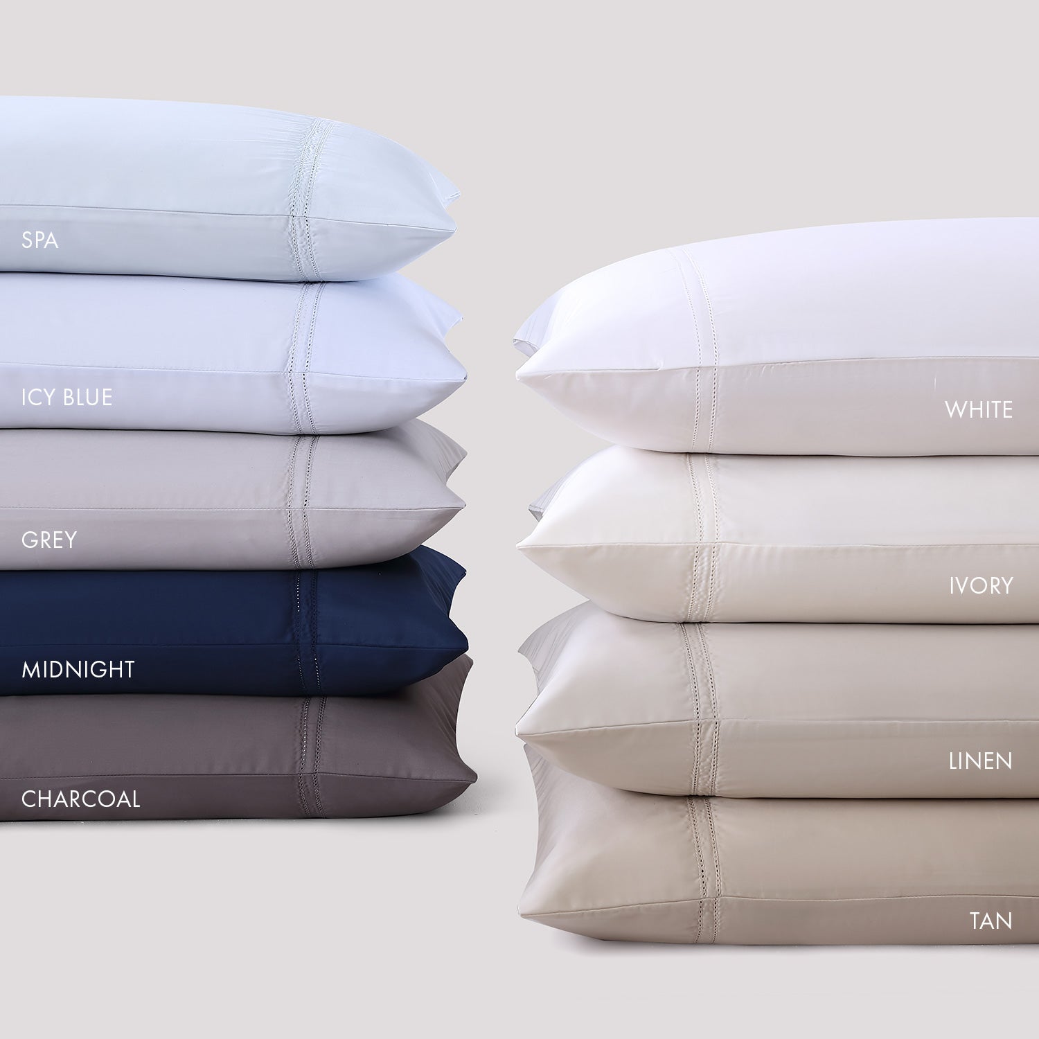 Yalda Pillowcase Set | 100% Certified Giza Egyptian Cotton Pillowcase By Pure Parima