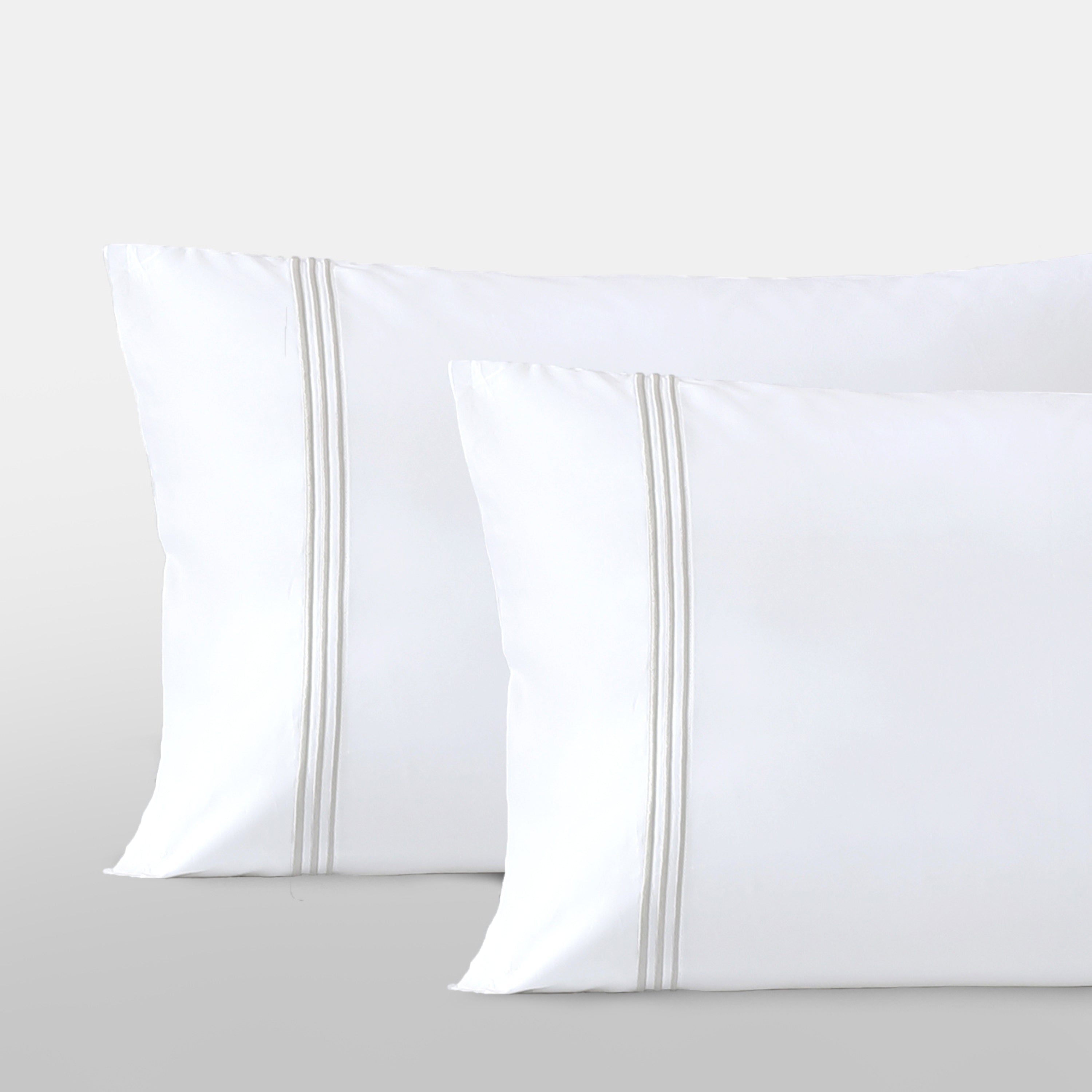 Triple Luxe Sateen Pillowcase Set | Hotel Collection Pillowcase By Pure Parima