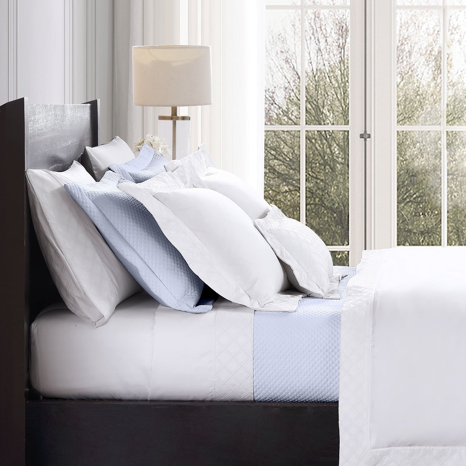 Diamond Quilted Coverlet Set Coverlet By Pure Parima