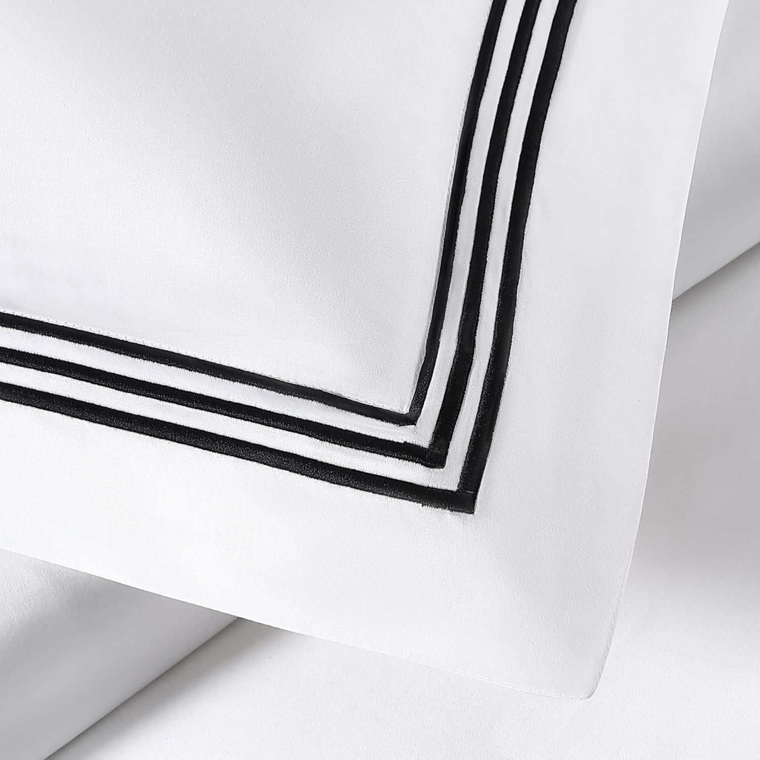 Triple Luxe Sateen Duvet Cover Set | Hotel Collection Duvet Covers By Pure Parima
