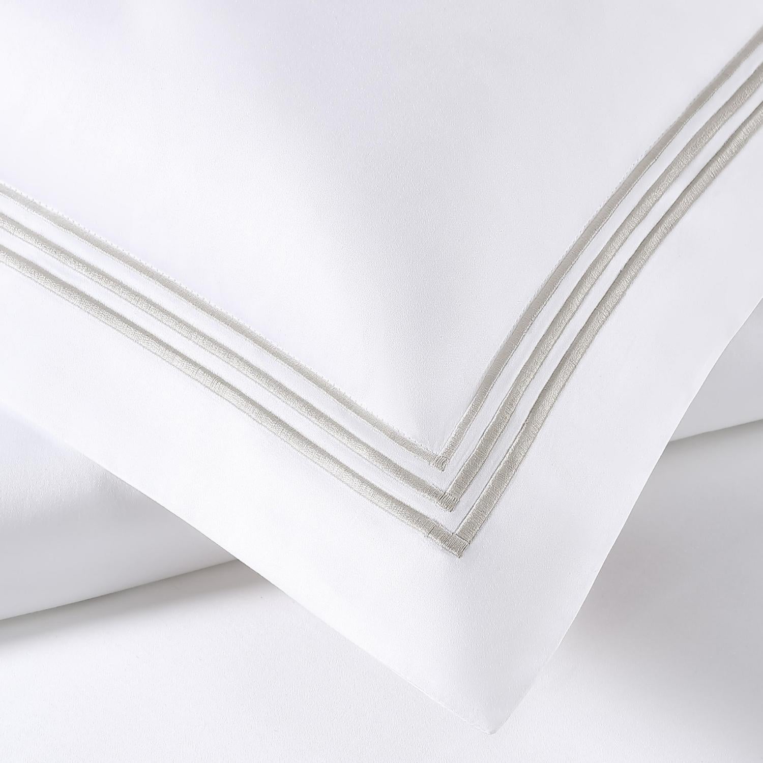 Triple Luxe Sateen Duvet Cover Set | Hotel Collection Duvet Covers By Pure Parima
