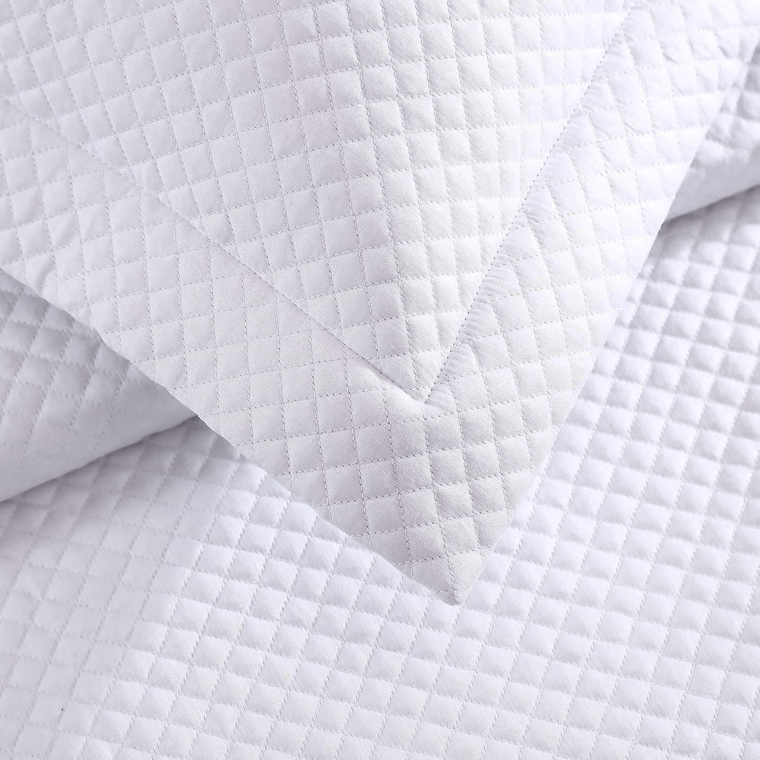 Diamond Quilted Coverlet Set Coverlet By Pure Parima