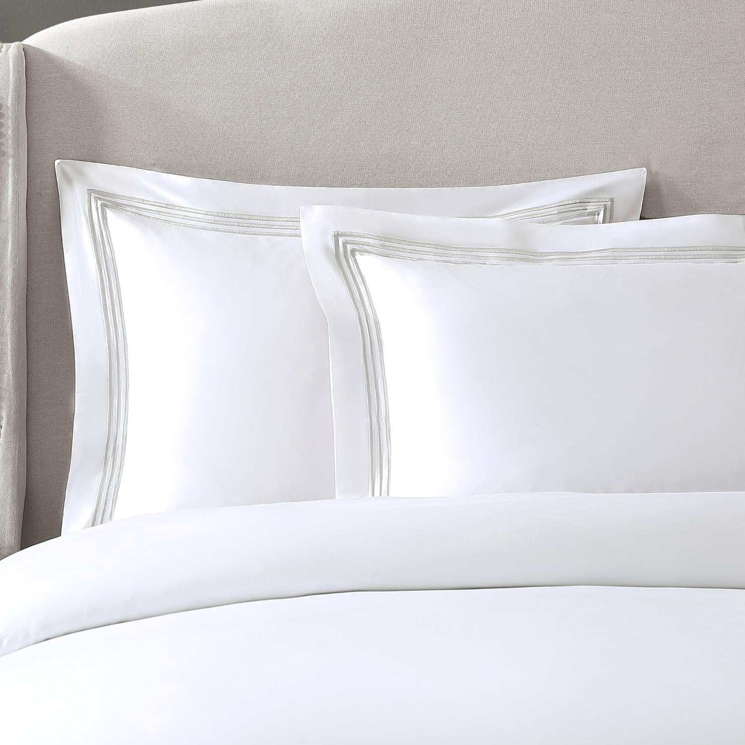 Triple Luxe Sateen Duvet Cover Set | Hotel Collection Duvet Covers By Pure Parima