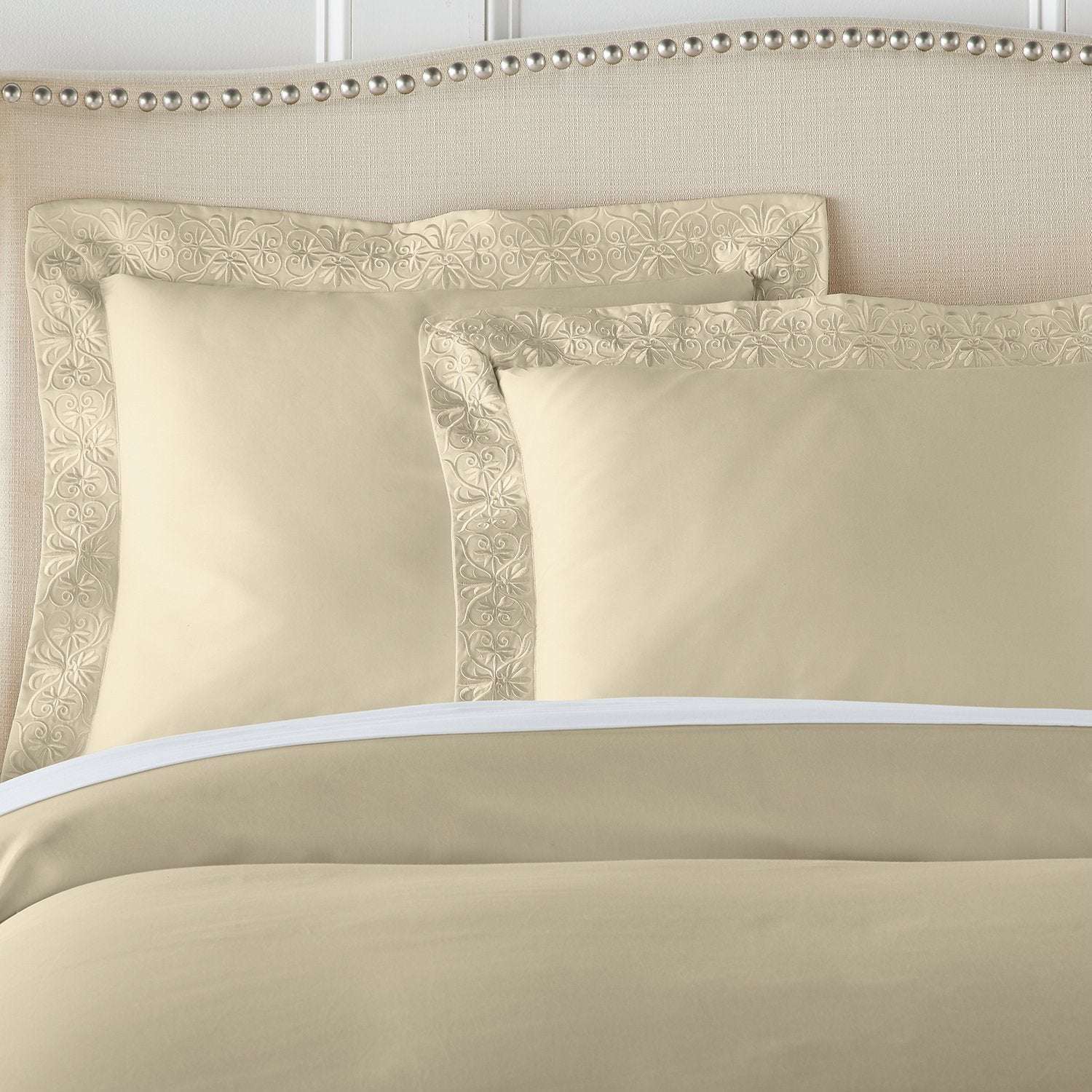 Ariane Duvet Cover Set | 100% Certified Giza Egyptian Cotton Duvet Covers By Pure Parima