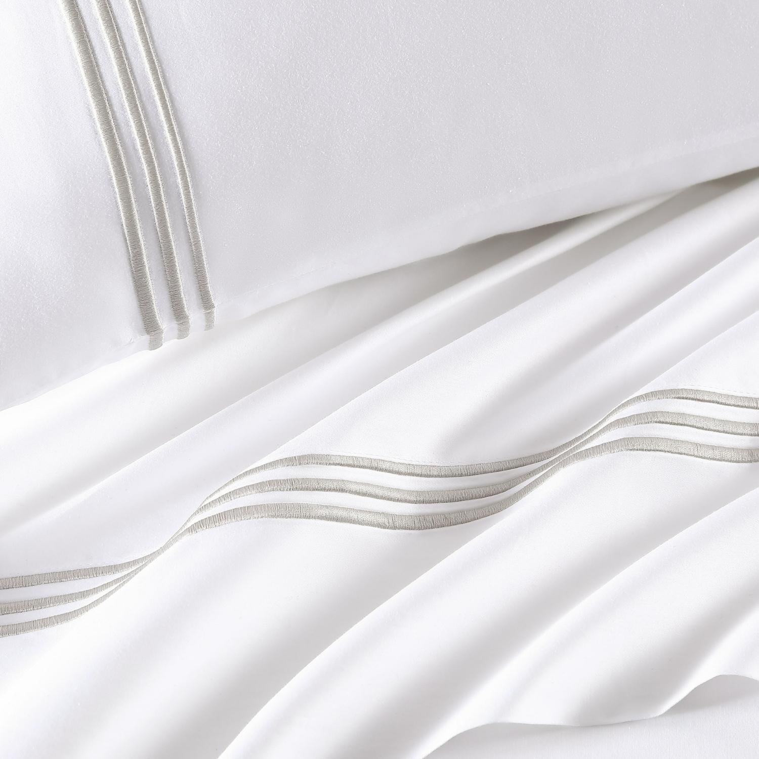 Triple Luxe Sateen Sheet Set | Hotel Collection Sheet Sets By Pure Parima