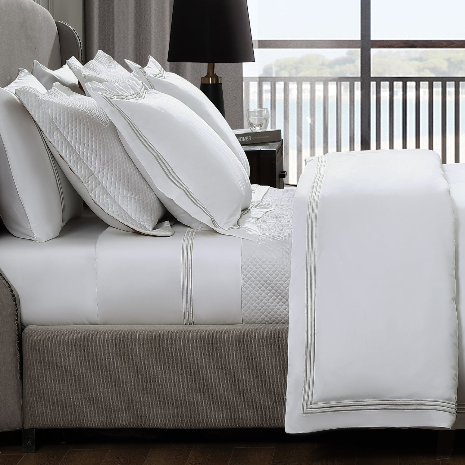 Triple Luxe Sateen Sheet Set | Hotel Collection Sheet Sets By Pure Parima