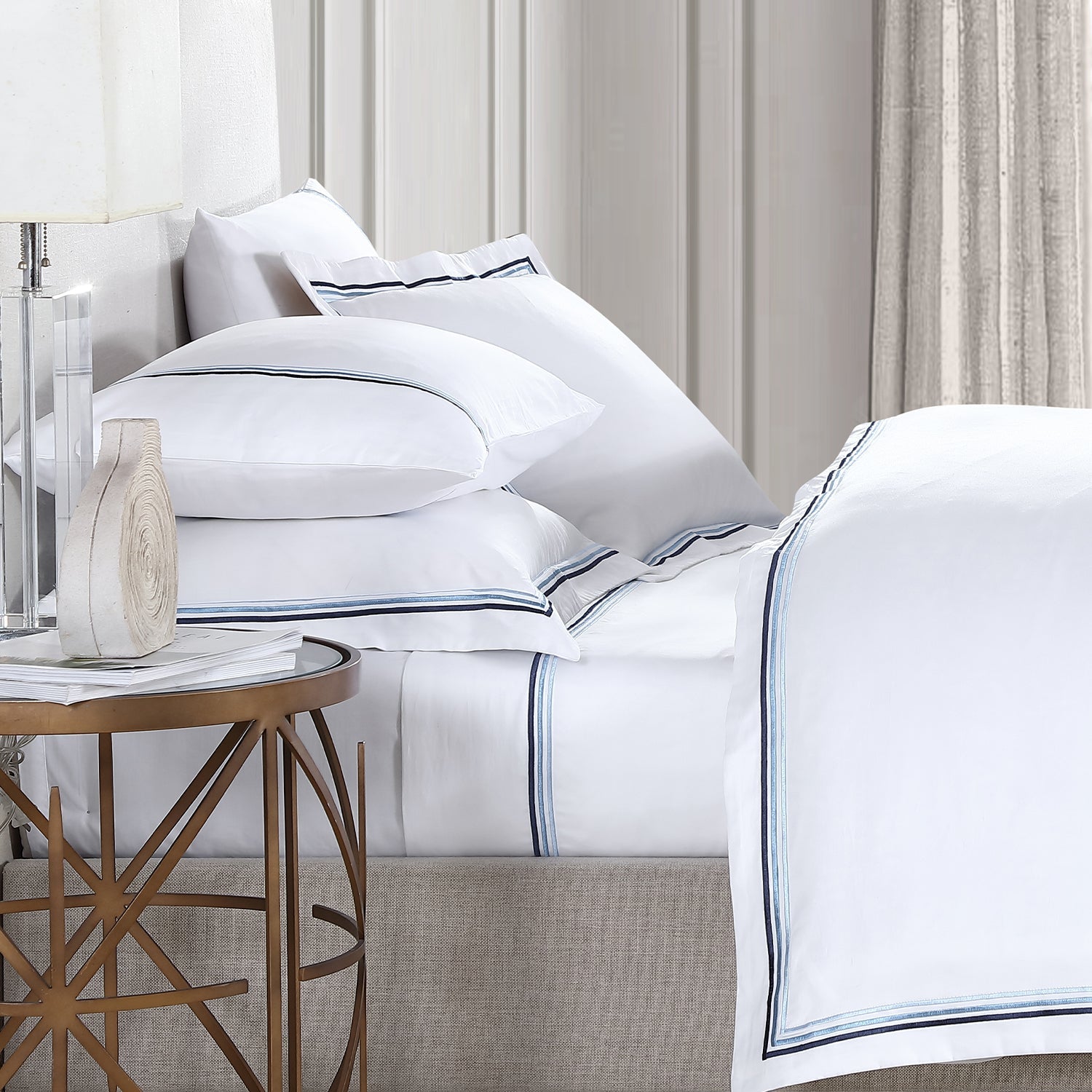 Triple Luxe Sateen Sheet Set | Hotel Collection Sheet Sets By Pure Parima