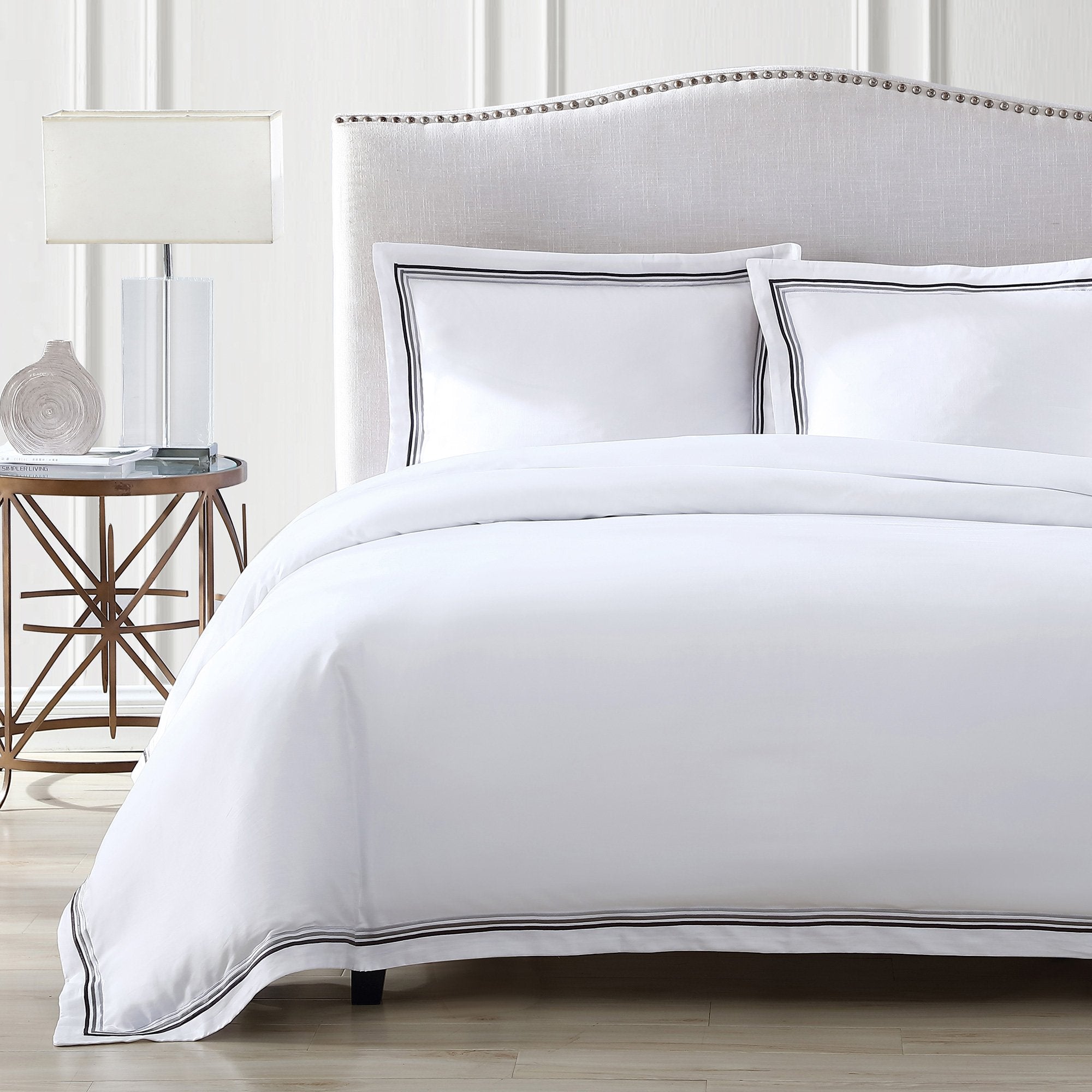 Triple Luxe Sateen Duvet Cover Set | Hotel Collection Duvet Covers By Pure Parima