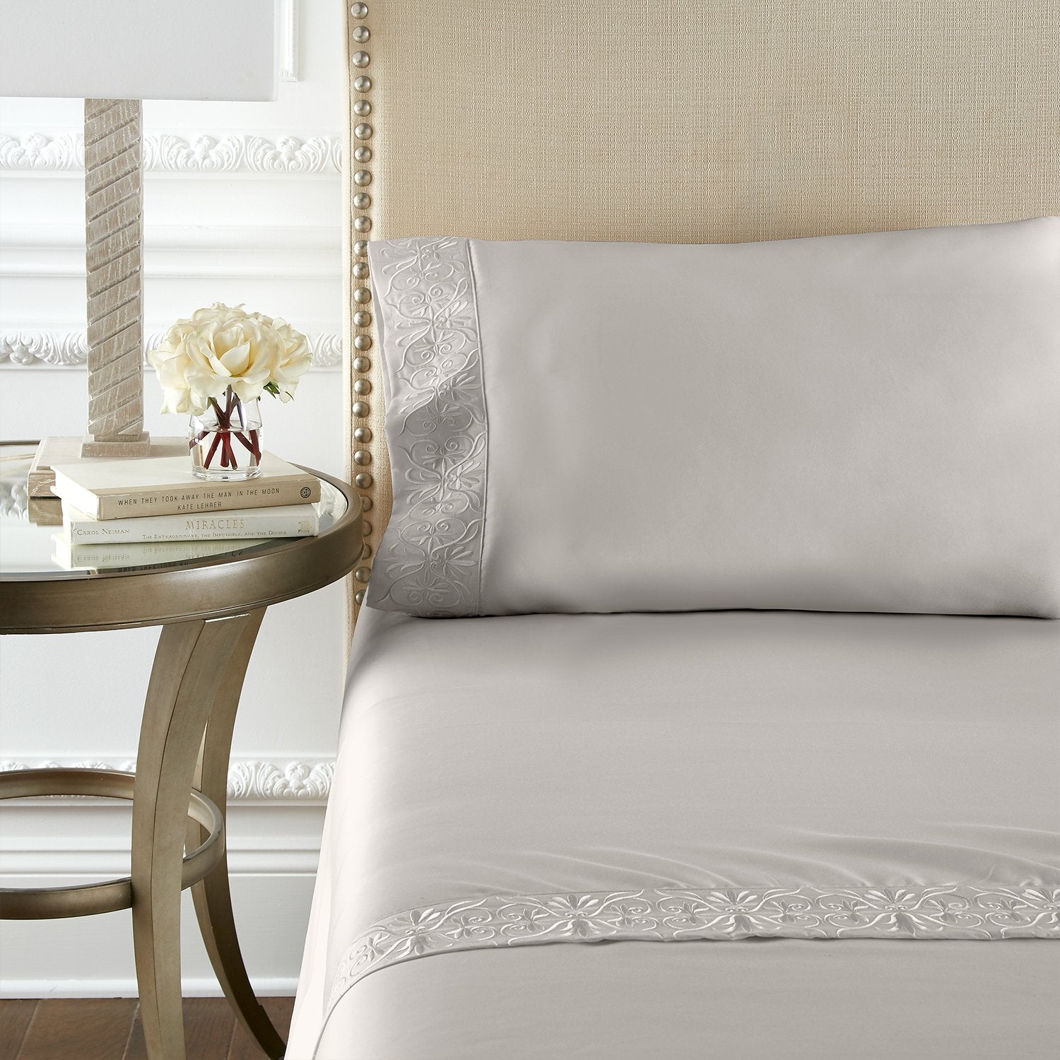 Ariane Sheet Set | 100% Certified Giza Egyptian Cotton Sheet Set By Pure Parima
