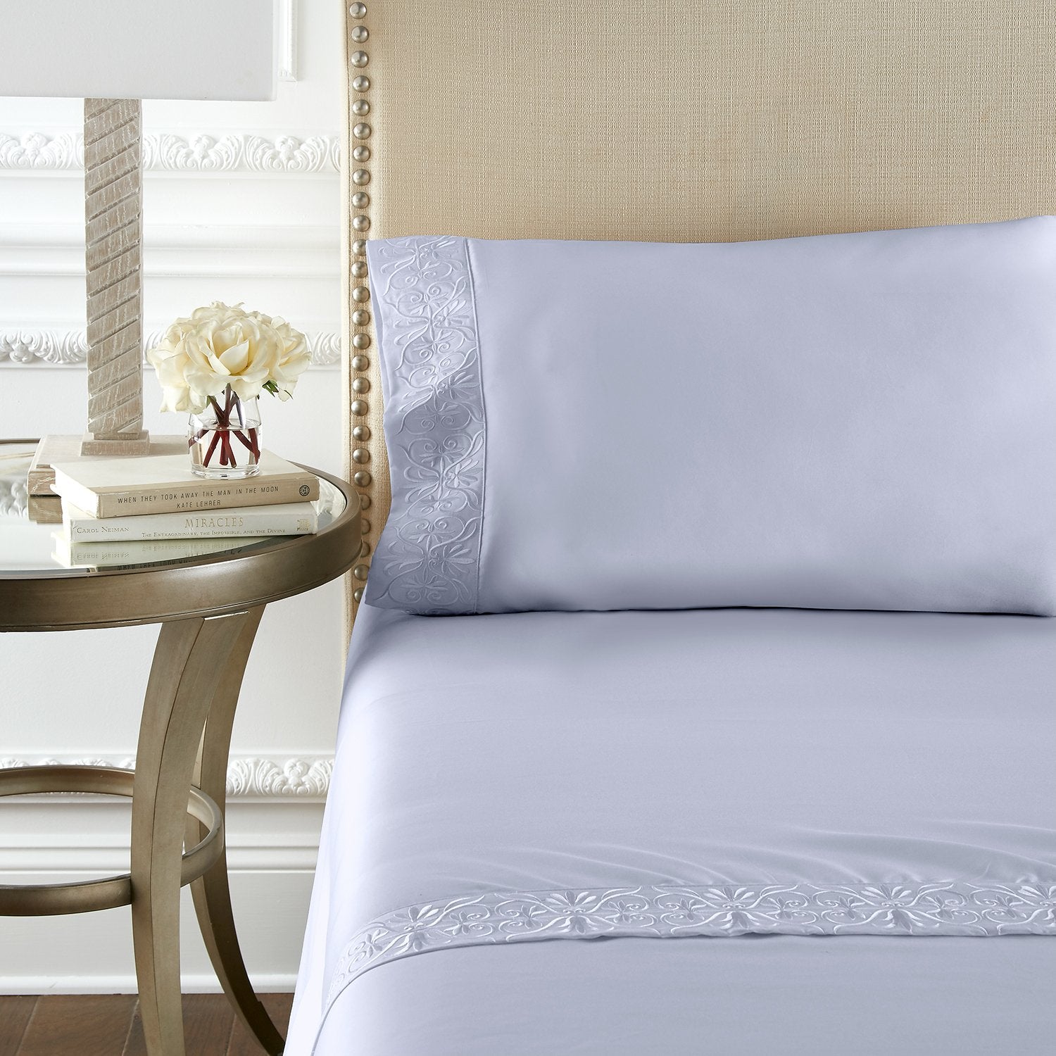 Ariane Sheet Set | 100% Certified Giza Egyptian Cotton Sheet Set By Pure Parima