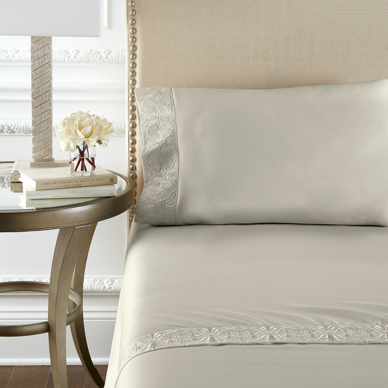 Ariane Sheet Set | 100% Certified Giza Egyptian Cotton Sheet Set By Pure Parima
