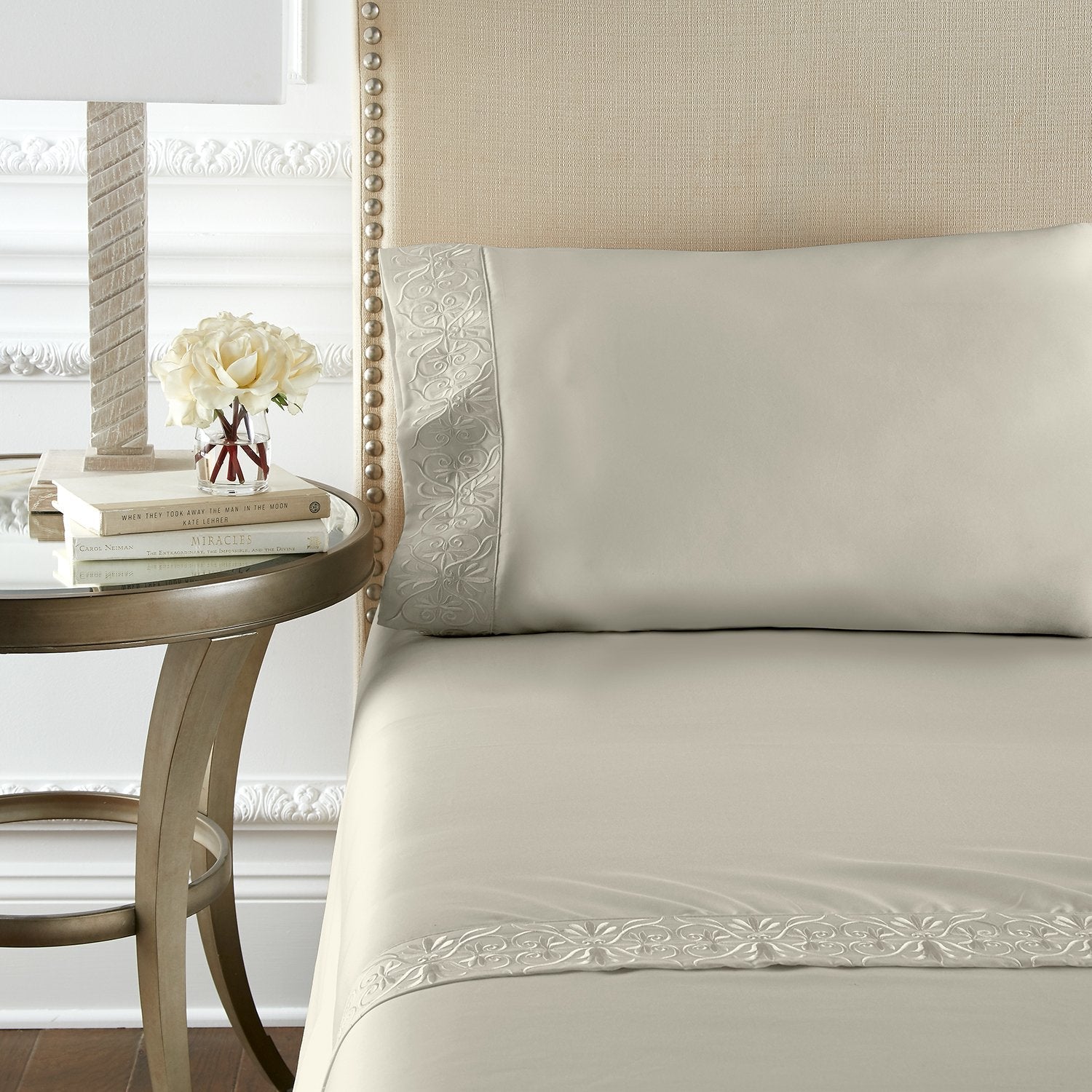 Ariane Sheet Set | 100% Certified Giza Egyptian Cotton Sheet Set By Pure Parima
