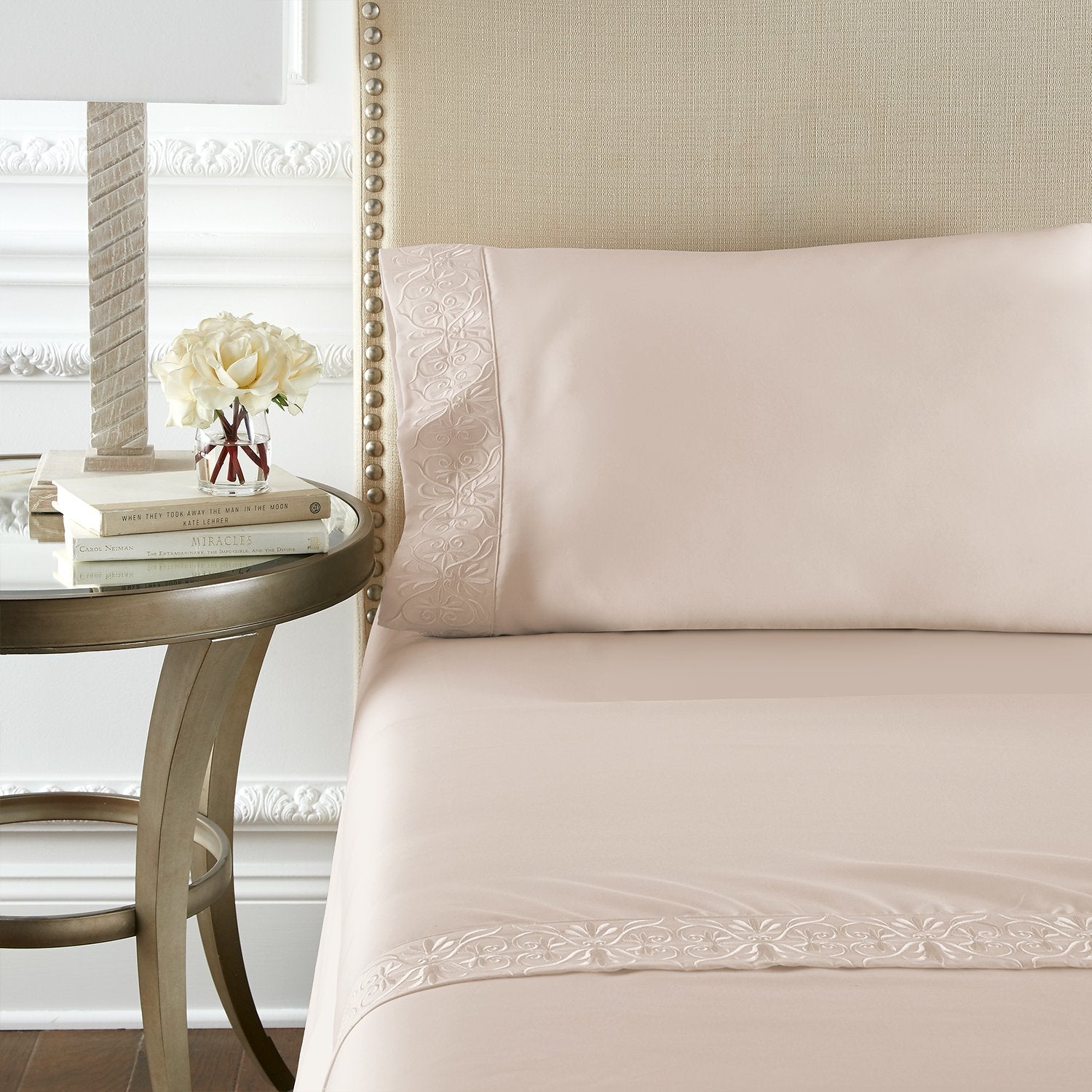 Ariane Sheet Set | 100% Certified Giza Egyptian Cotton Sheet Set By Pure Parima