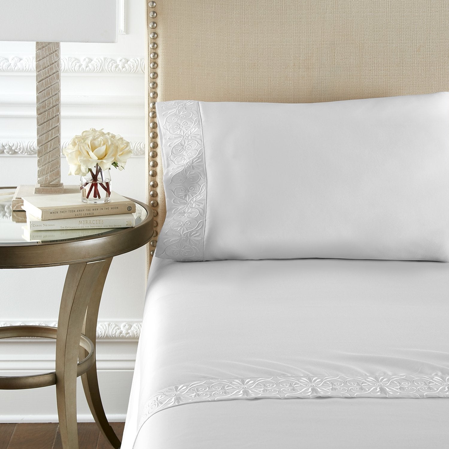 Ariane Sheet Set | 100% Certified Giza Egyptian Cotton Sheet Set By Pure Parima