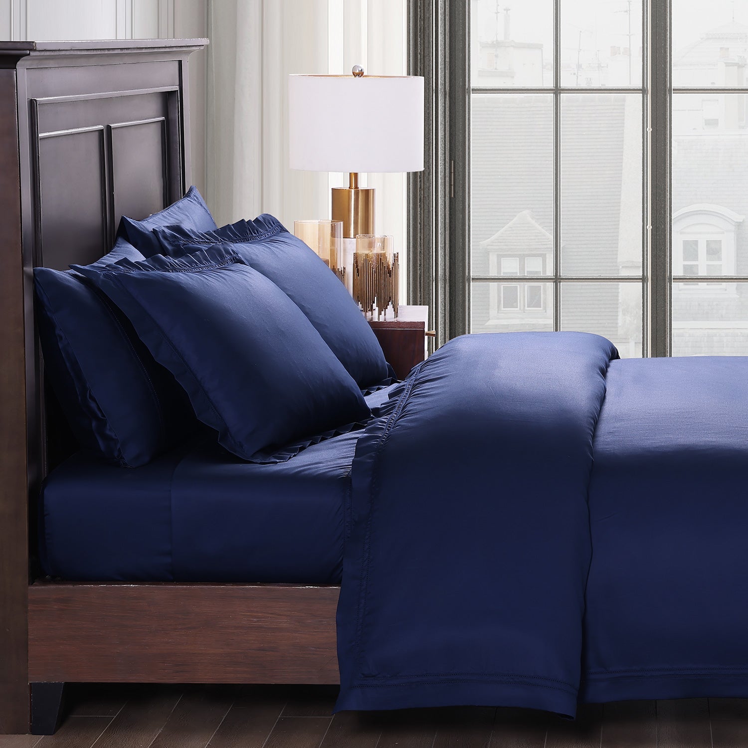Yalda Duvet Cover Set | 100% Certified Giza Egyptian Cotton Duvet Covers By Pure Parima